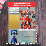 Forma 1 ajandek kaparos sorsjegy egyedi