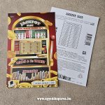 Jackpot slot kaparós sorsjegy egyedi nyeremény résszel