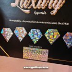 Luxury egyedi kaparós sorsjegy, kepeslap, saját nyeremény szöveggel