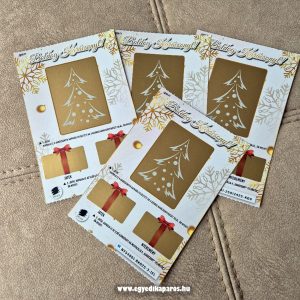 Boldog Karácsonyt valósághű egyedi kaparós sorsjegy - Image 10