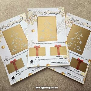 Boldog Karácsonyt valósághű egyedi kaparós sorsjegy - Image 18