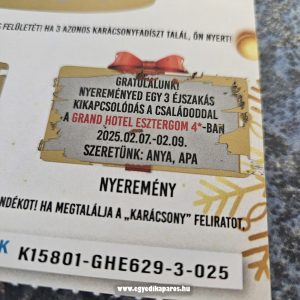 Boldog Karácsonyt valósághű egyedi kaparós sorsjegy - Image 23