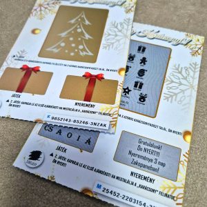 karacsony-kaparos-sorsjegy-egyedi-ajandek-atadashoz-otlet-kreativ-emlekezetes-boldog-karacsonyt