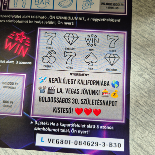 szuletesnap nevnap kulonleges esemeny evfordulo ajandek atadas otletesen kreativan stilusosan egyedi kaparos sorsjegy ajandek 12