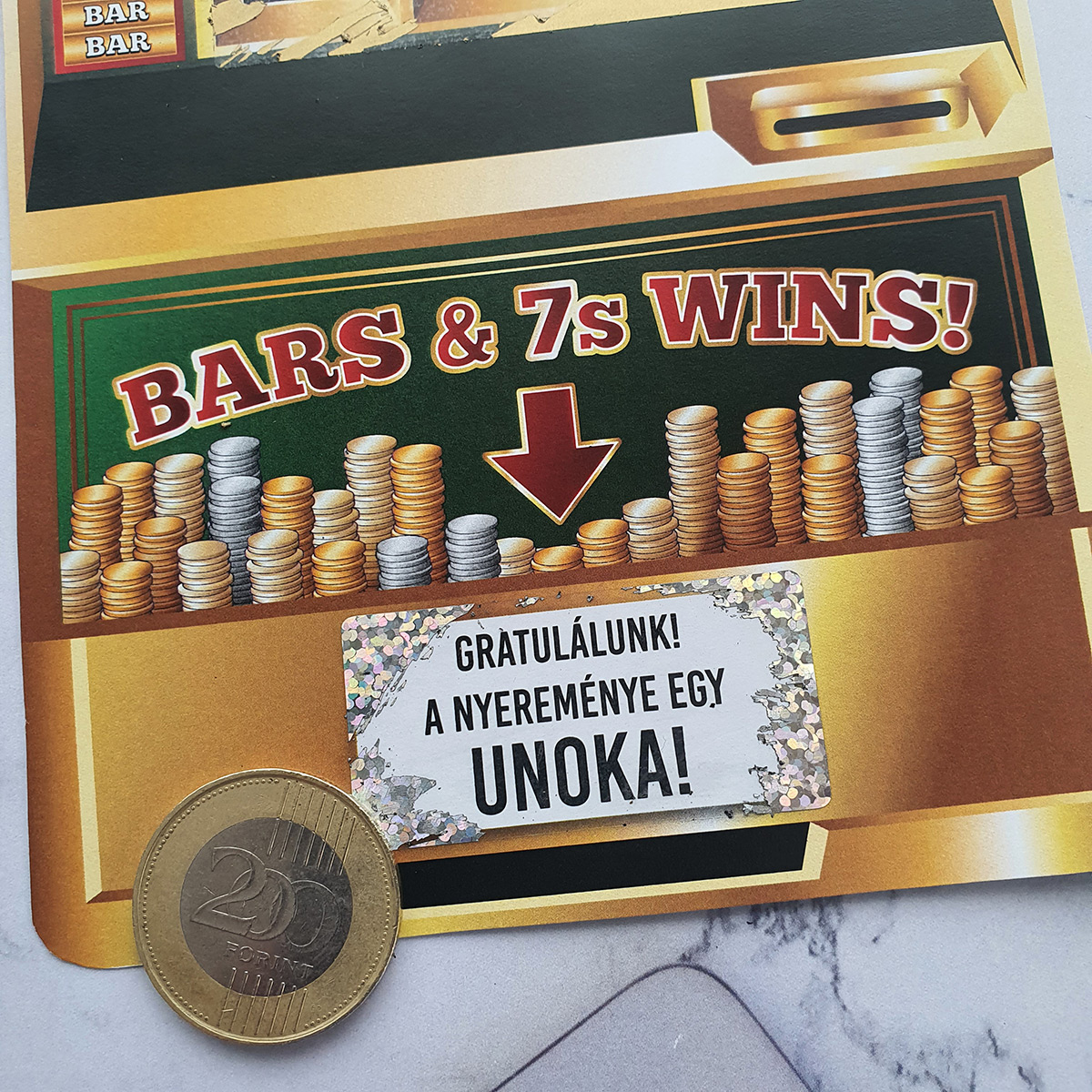 unoka baba bejelentes otletesen kreativan egyedi kaparos sorsjegy ajandek 8