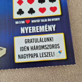 baba bejelentes otletesen kreativan egyedi kaparos sorsjegy ajandek 25