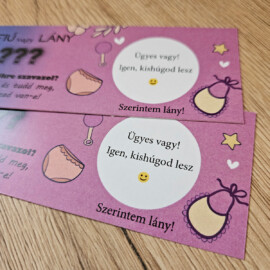 baba neme bejelentes gender party otletesen kreativan egyedi kaparos sorsjegy ajandek 16