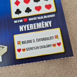 evfordulo vicces troll ajandek atadas otletesen kreativan stilusosan egyedi kaparos sorsjegy ajandek 24