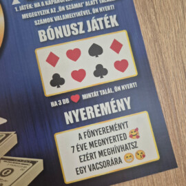 fonyeremeny vacsora velem vicces troll ajandek atadas otletesen kreativan stilusosan egyedi kaparos sorsjegy ajandek 41