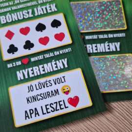 kincsuram vicces troll ajandek atadas otletesen kreativan stilusosan egyedi kaparos sorsjegy ajandek 20
