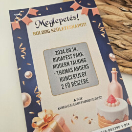 koncertjegy elmenyajandek atadas otletesen kreativan stilusosan egyedi kaparos sorsjegy ajandek 12