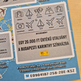 szinhazjegy elmenyajandek atadas otletesen kreativan stilusosan egyedi kaparos sorsjegy ajandek 43