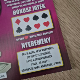szuletesnap nevnap kulonleges esemeny evfordulo ajandek atadas otletesen kreativan stilusosan egyedi kaparos sorsjegy ajandek 16