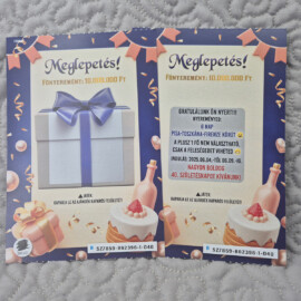 szuletesnap nevnap kulonleges esemeny evfordulo ajandek atadas otletesen kreativan stilusosan egyedi kaparos sorsjegy ajandek 17