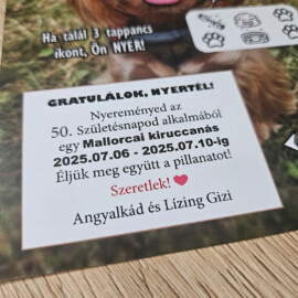 utazas ajandek atadas otletesen kreativan stilusosan egyedi kaparos sorsjegy ajandek 24