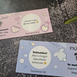 tippelek fiu vagy lany baba nem bejelento kaparos sorsjegy gender partyhoz 12